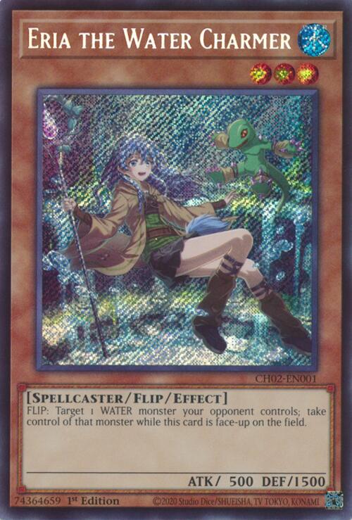 Eria the Water Charmer [CH02-EN001] Secret Rare