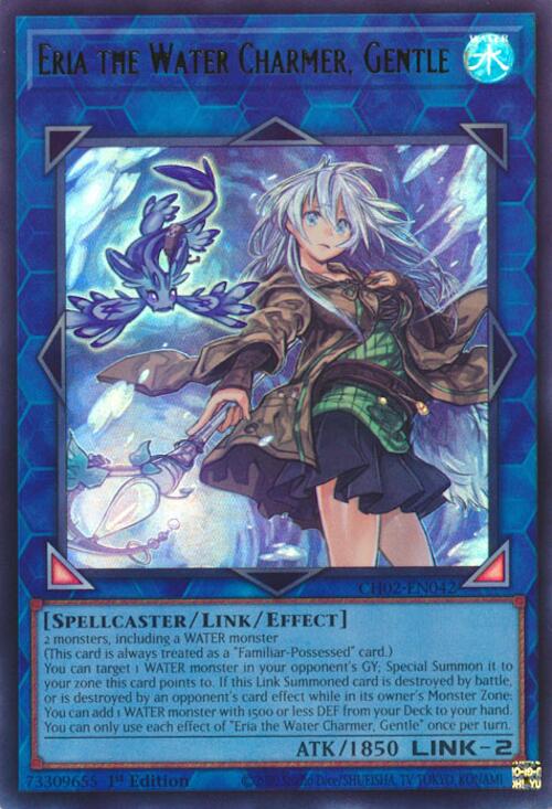 Eria the Water Charmer, Gentle [CH02-EN042] Ultra Rare