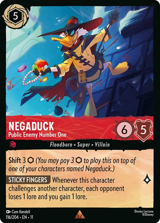 Negaduck - Public Enemy Number One (116/204) [Winterspell]