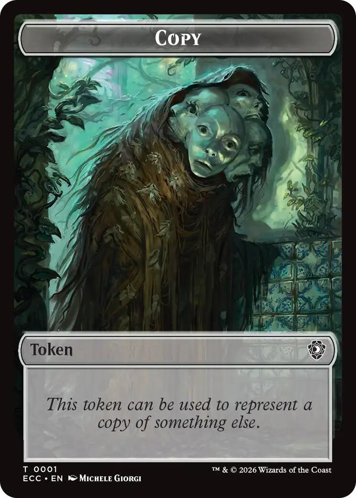 Copy // Elemental (0010) Double-Sided Token [Lorwyn Eclipsed Tokens]
