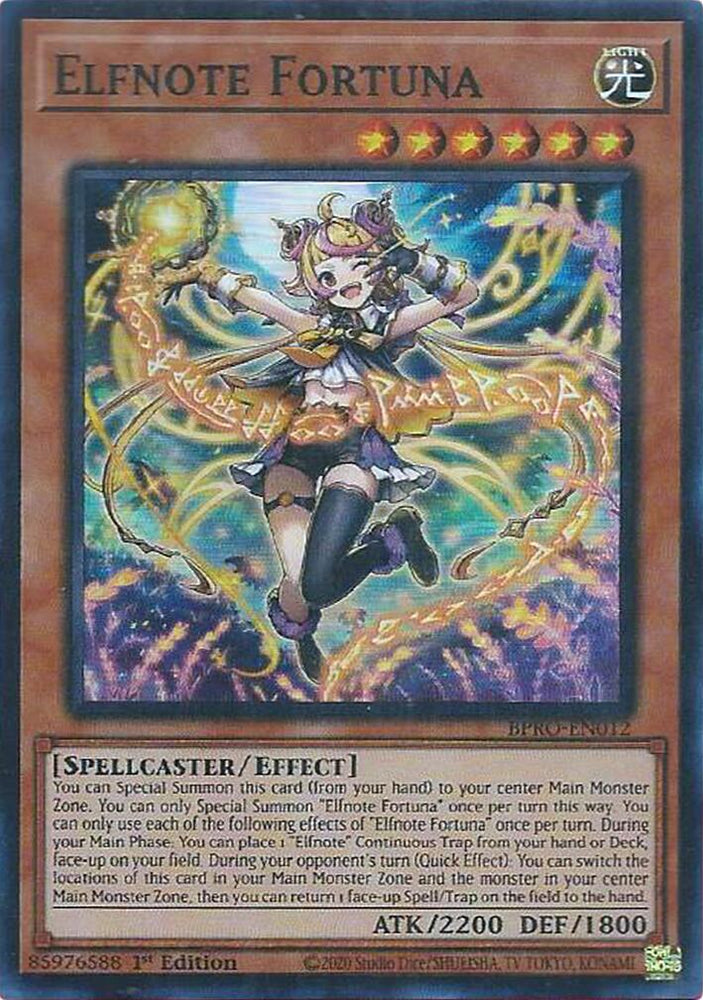 Elfnote Fortuna [BPRO-EN012] Super Rare