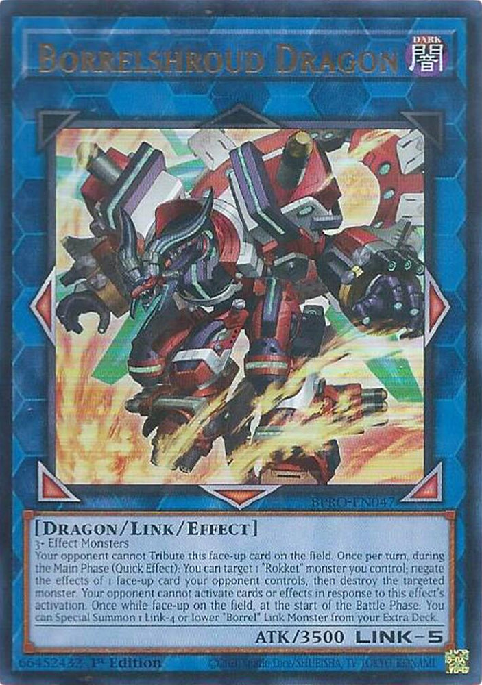 Borrelshroud Dragon [BPRO-EN047] Ultra Rare
