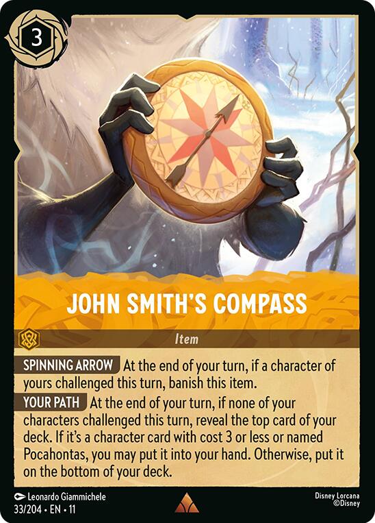 John Smith's Compass (33/204) [Winterspell]