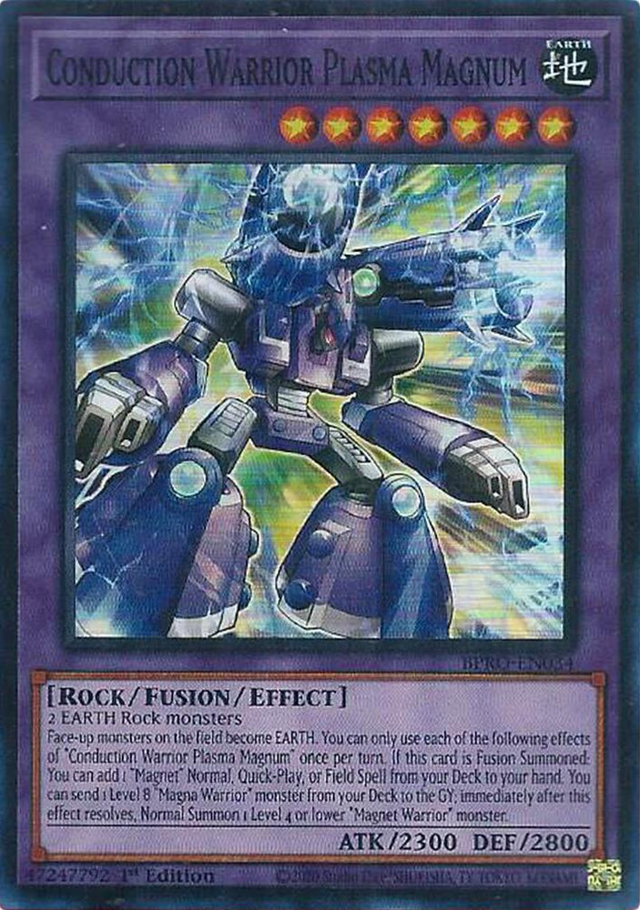 Conduction Warrior Plasma Magnum [BPRO-EN034] Super Rare
