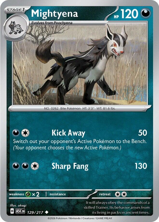 Mightyena (129/217) [Mega Evolution: Ascended Heroes]