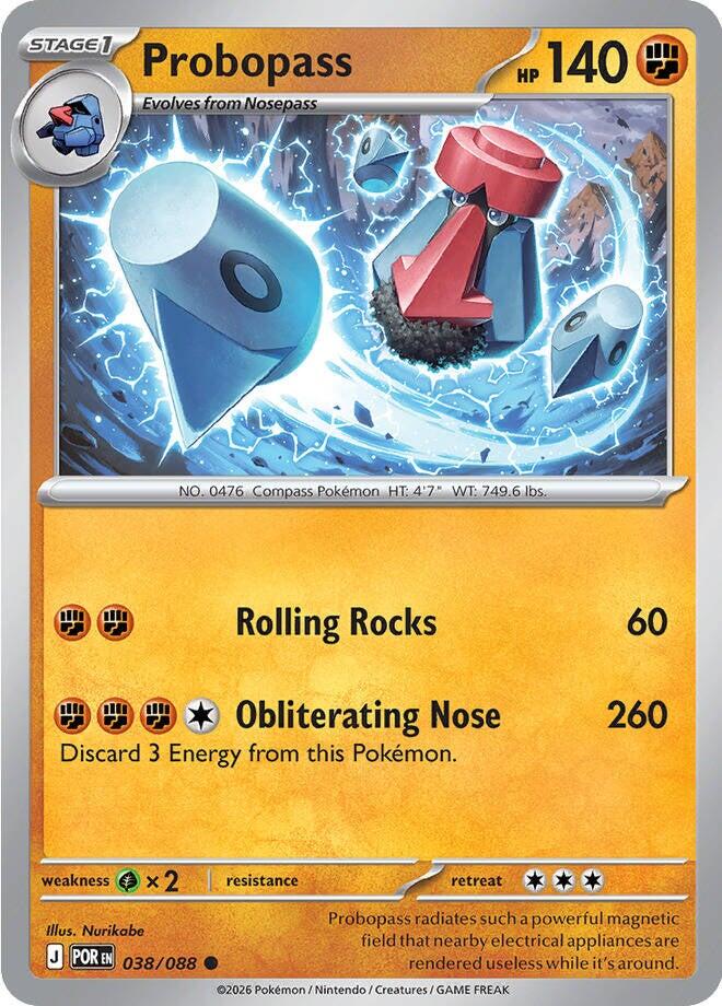 Probopass (038/088) [Mega Evolution: Perfect Order]