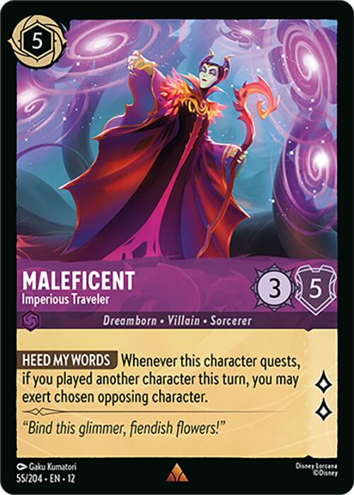 Maleficent - Imperious Traveler (55/204) [Wilds Unknown]