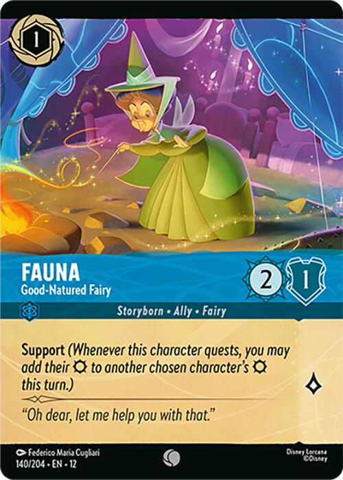 Fauna - Good-Natured Fairy (Foil) (140/204) [Wilds Unknown]