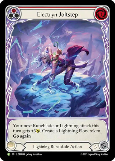 Electryn Joltstep (Red) [GEM154] (Gem Pack 5)  Rainbow Foil