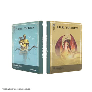 GAMEGENIC: Magic: The Gathering The Hobbit Zip-Up Album 18-Pocket - Gleaming Splendor