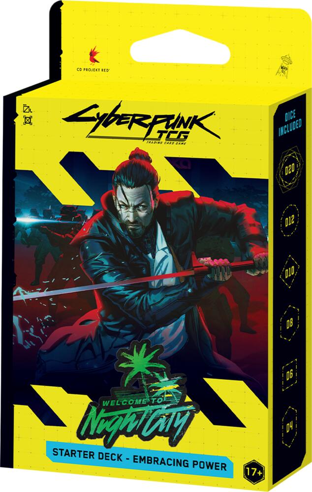 Cyberpunk TCG Beta Starter Deck -  Embracing Power