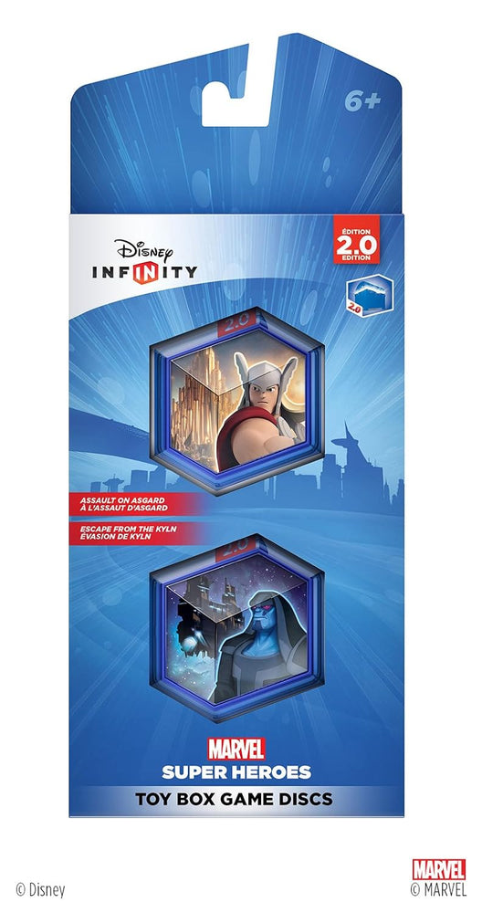 Marvel Super Heroes Toy Box Game Discs [Disney Infinity 2.0]