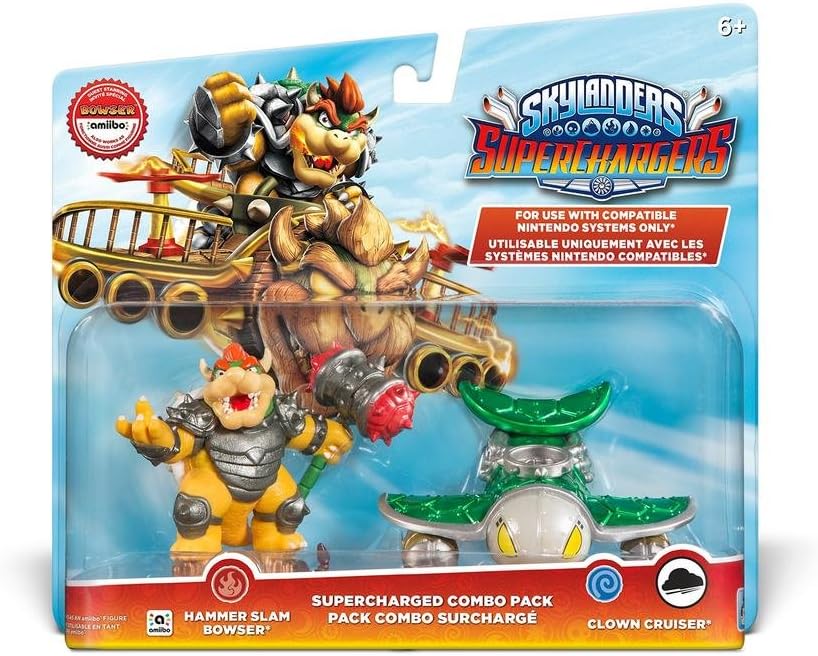Hammer Slam Bowser Supercharged Combo Pack [Amiibo & Skylanders: SuperChargers]