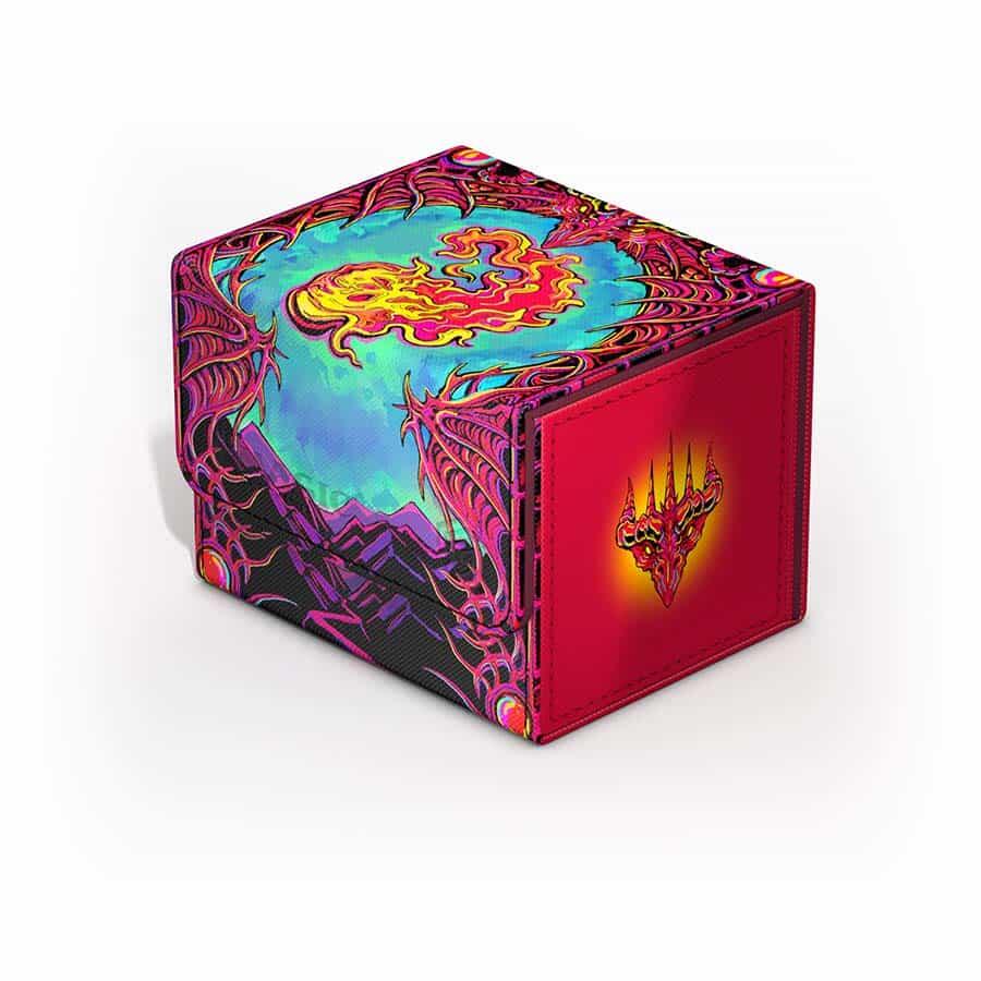 Sidewinder 100+ Xenoskin Magic: The Gathering Mana Token - Mountain - Ultimate Guard Deck Boxes (Copy)