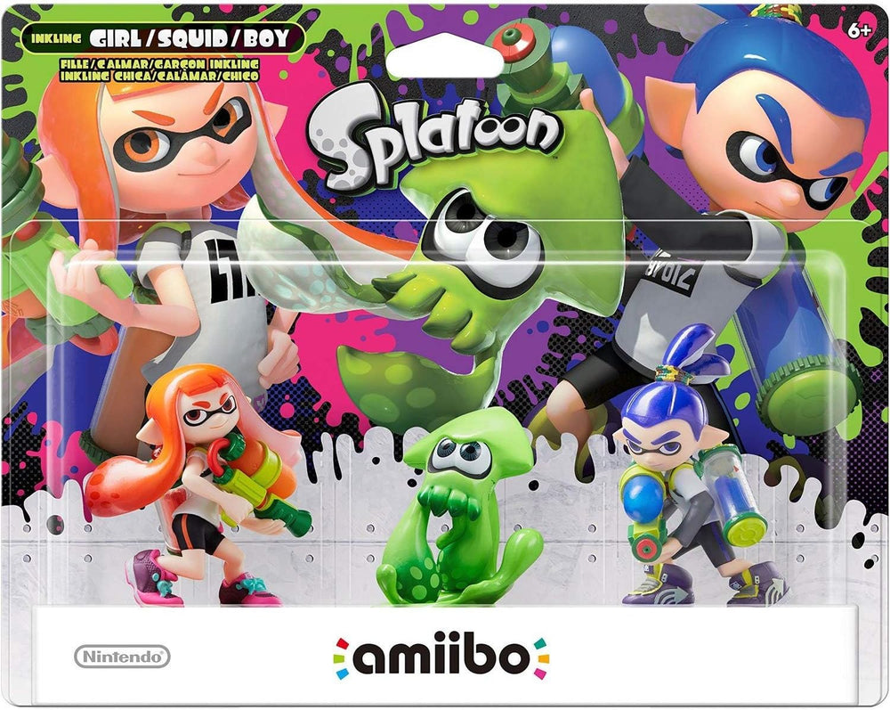 Inkling 3-Pack (Splatoon Series) [Amiibo]