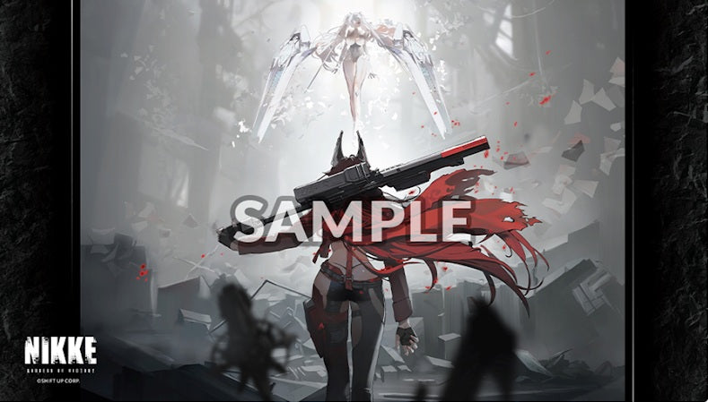 Playmat - (Goddess of Victory: Nikke) Red Ash