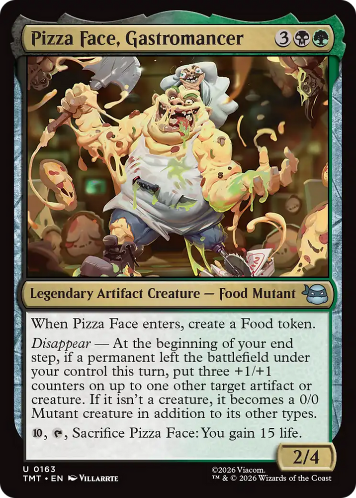 Pizza Face, Gastromancer [Teenage Mutant Ninja Turtles]