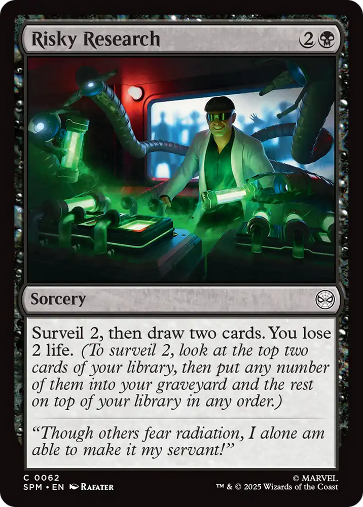 Risky Research [Marvel's Spider-Man]