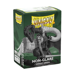 Dragon Shield Non-Glare Matte Forest Green Sleeves (100-Pack)