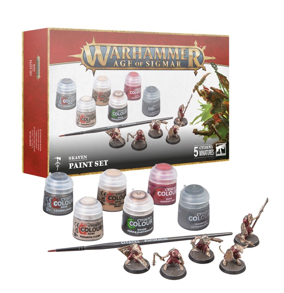 Warhammer Age of Sigmar: Paint Set - Skaven