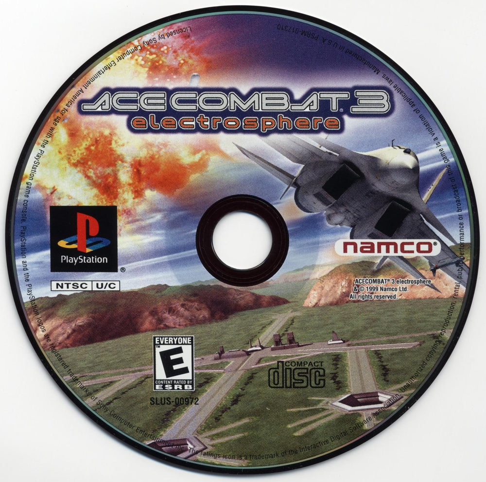 Ace Combat 3: Electrosphere [PlayStation 1]
