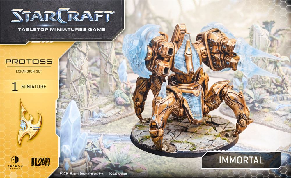 Starcraft Tabletop Miniatures Game: Protoss Expansion - Immortal