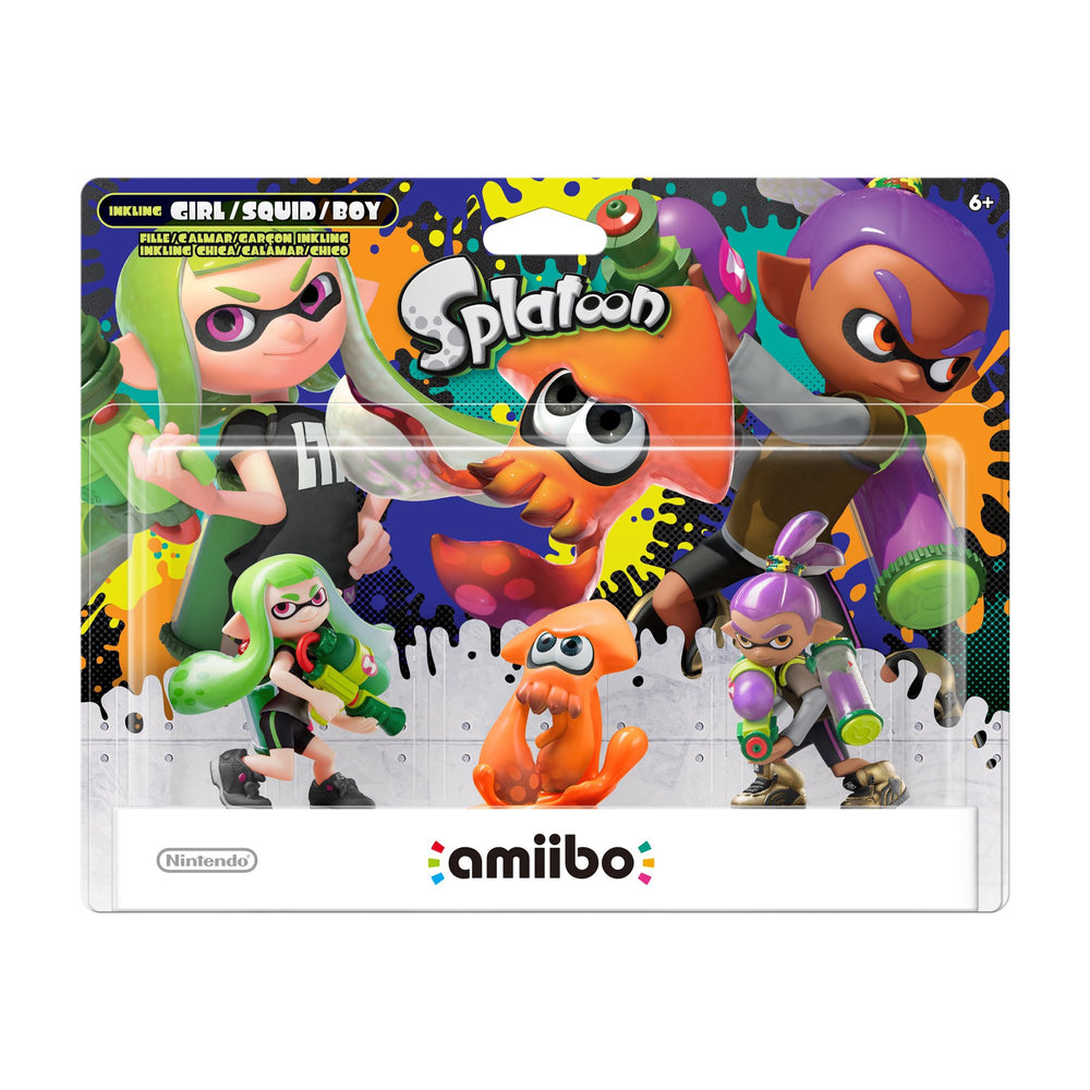 Inkling 3-Pack - Alt Colors (Splatoon Series) [Amiibo]