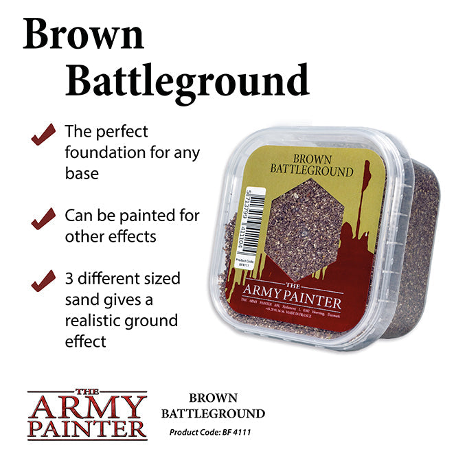 Army Painter: Basing Brown Battleground