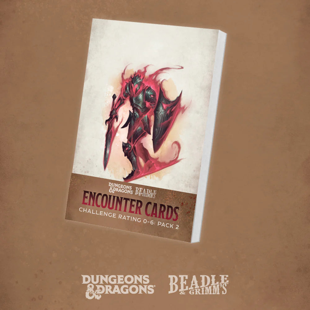 Beadle & Grimms's Encounter Cards (Challenge Rating 0-6) [D&D]