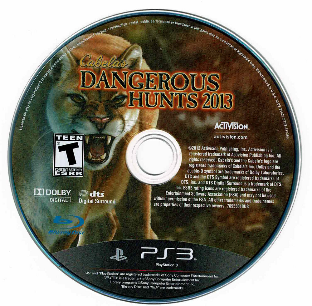 Cabela's Dangerous Hunts 2013 [PlayStation 3]