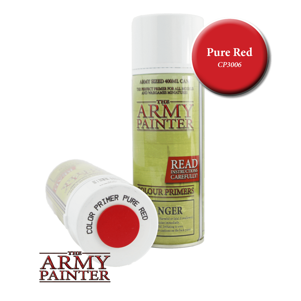 Army Painter Color Primer: Pure Red