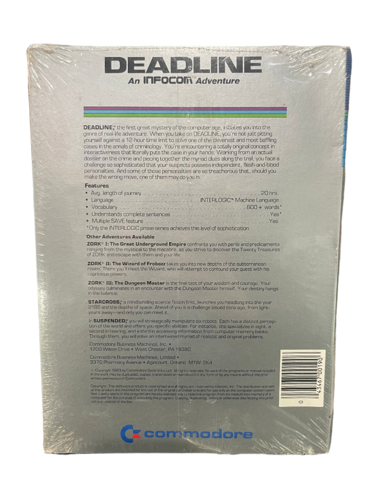 Deadline [Commodore 64]