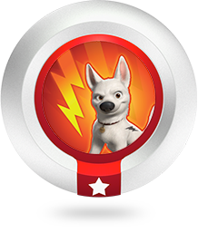 Bolt's Super Strength Power Disc (Series 1) [Disney Infinity 1.0]