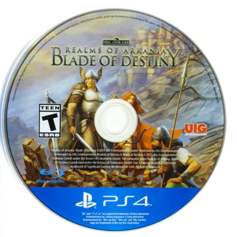 Realms of Arkania: Blade of Destiny [PlayStation 4]