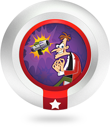 Dr. Doofenshmirtz's Damage-inator! Power Disc (Series 2) [Disney Infinity 1.0]