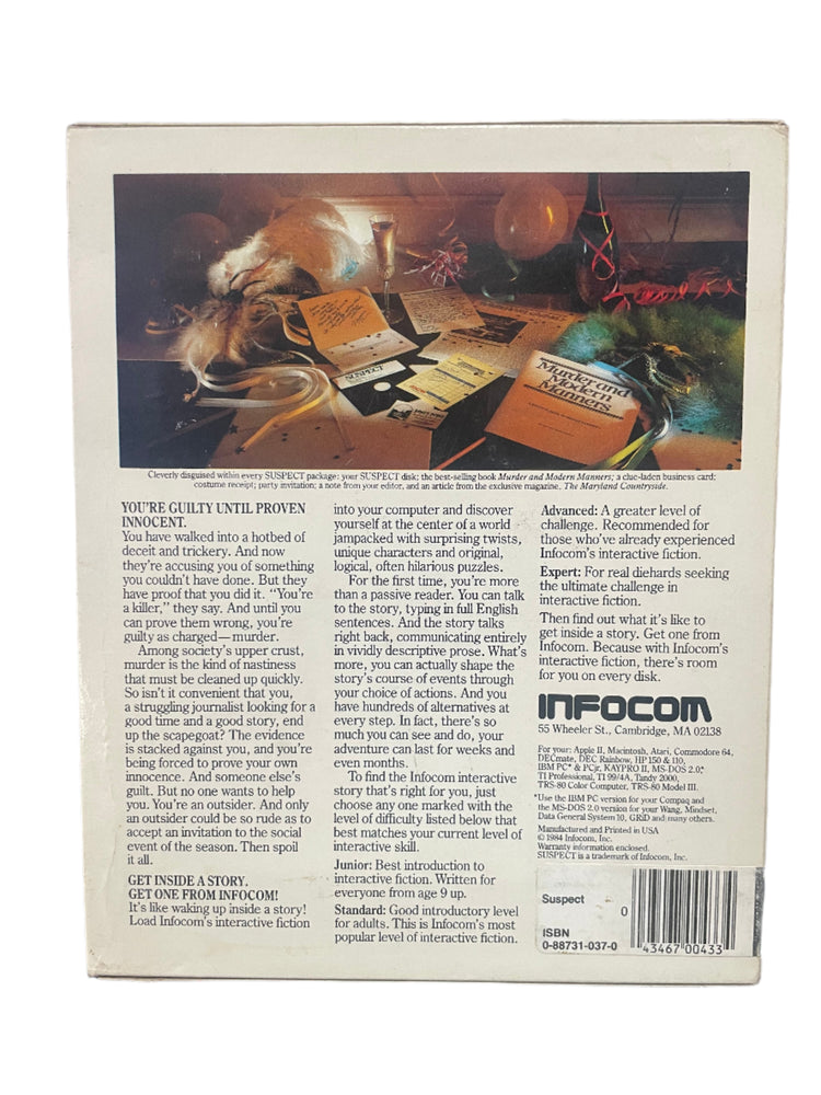 Suspect [Commodore 64]