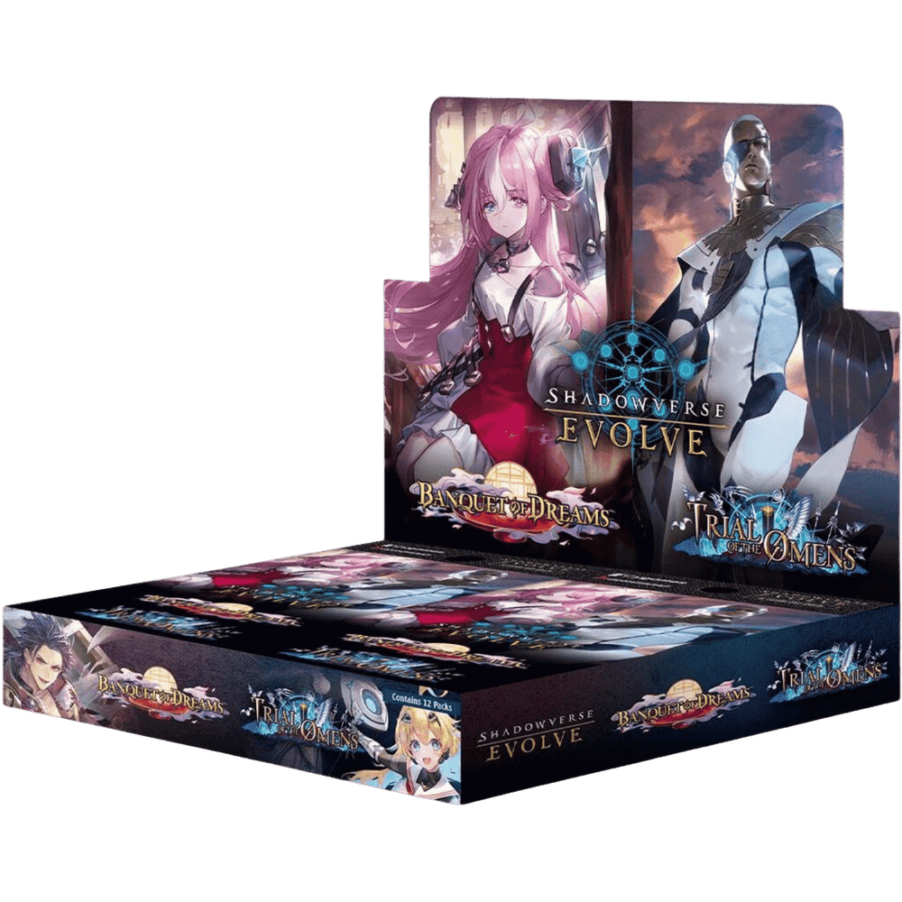 Shadowverse Evolve TCG: Banquet of Dreams & Trial of Omens - Combined Set Booster Box