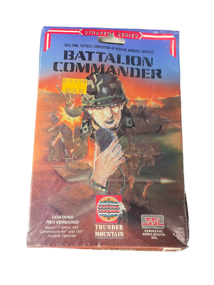 Battalion Commander [Apple II & Commodore 64]