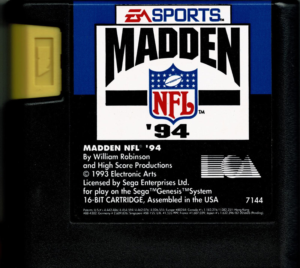 Madden NFL '94 [SEGA Genesis]