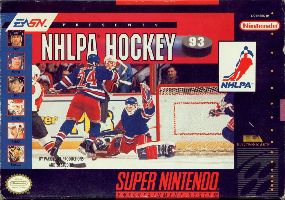 NHLPA Hockey '93 [Super Nintendo]