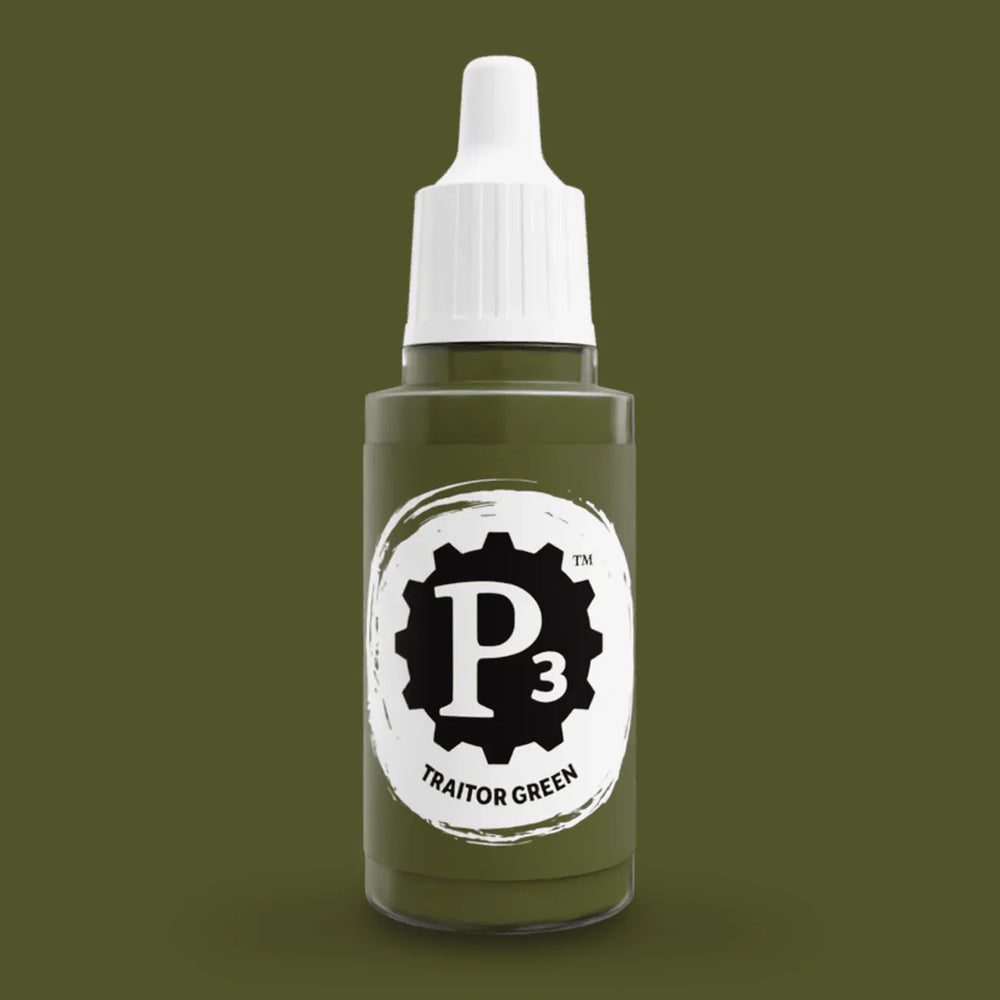 P3 Paints: Traitor Green