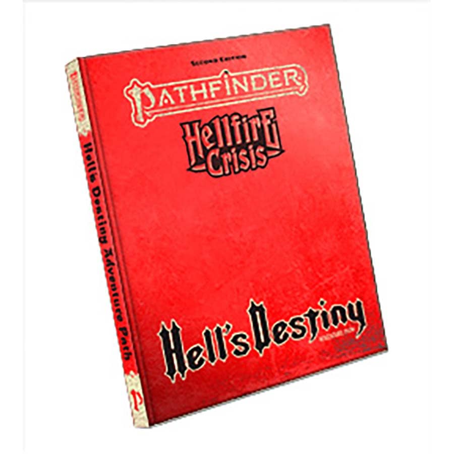 Pathfinder 2nd Edition: Hell's Destiny Adventure Path - Alt. Cover