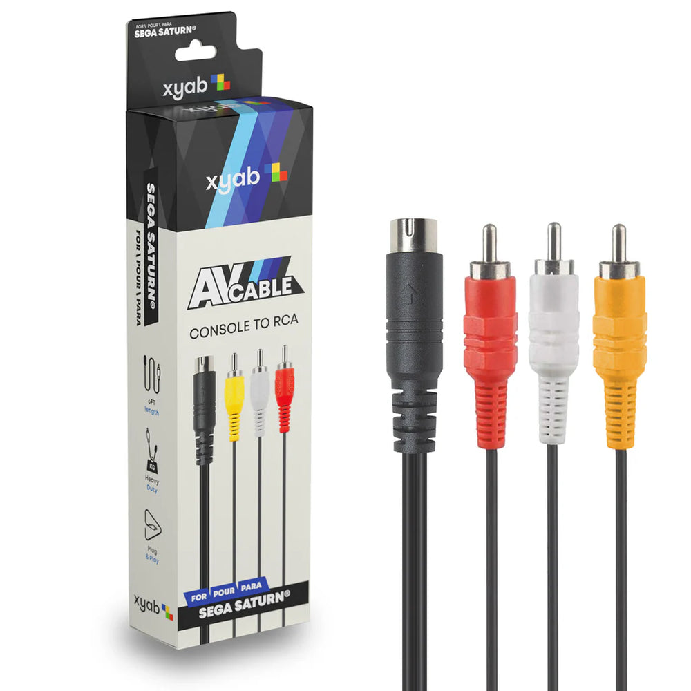 XYAB AV Composite Cable [SEGA Saturn]