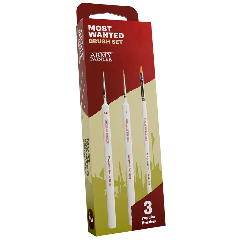 Army Painter: Most Wanted Brush Set (Box)