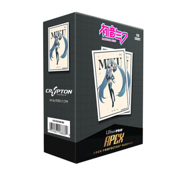UltraPro Apex Sleeves (105) - Hatsune Miku: Retro Soundscapes - Hatsune Miku