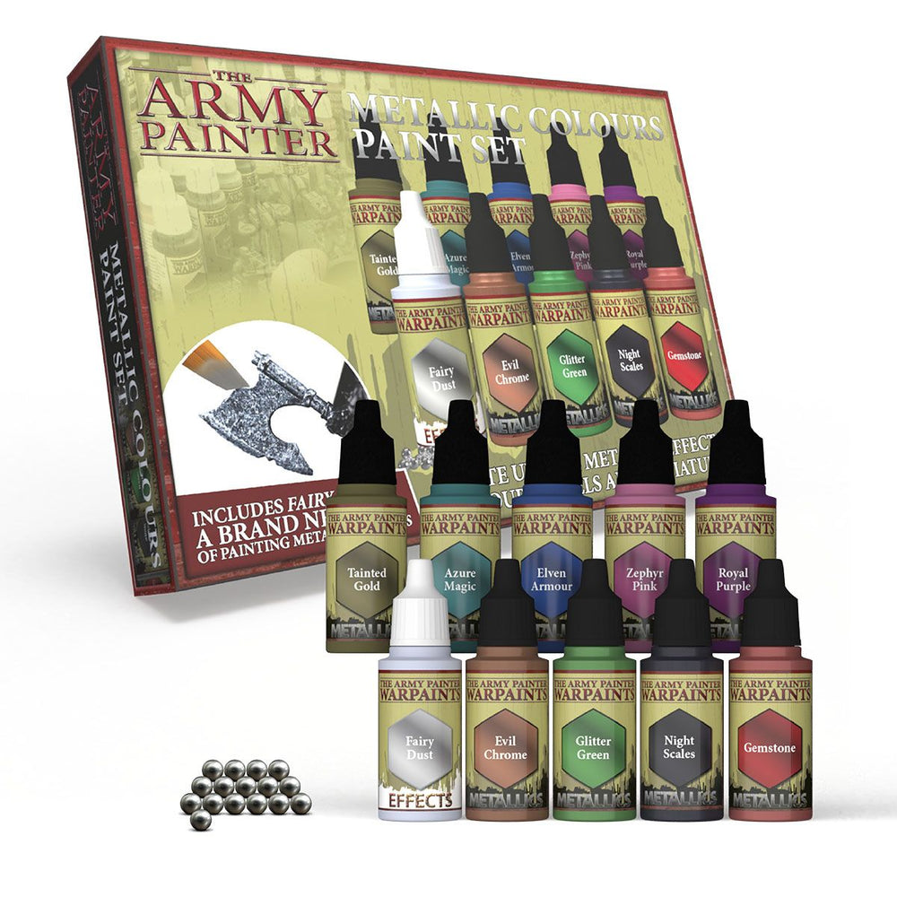 Army Painter: Metallic Colors Paint Set