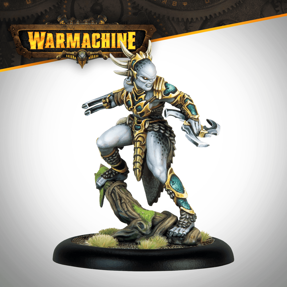 Warmachine: Nissak Totem Huntress Champion