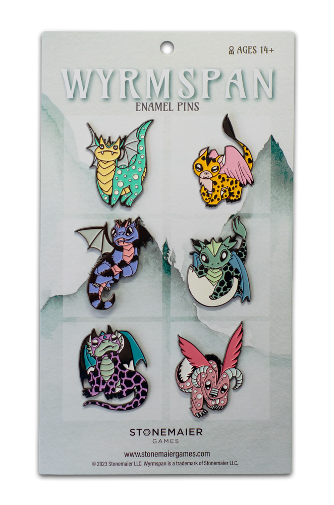 Wyrmspan - Enamel Pins