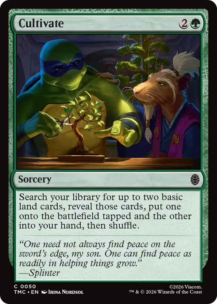 Cultivate [Teenage Mutant Ninja Turtles Commander]