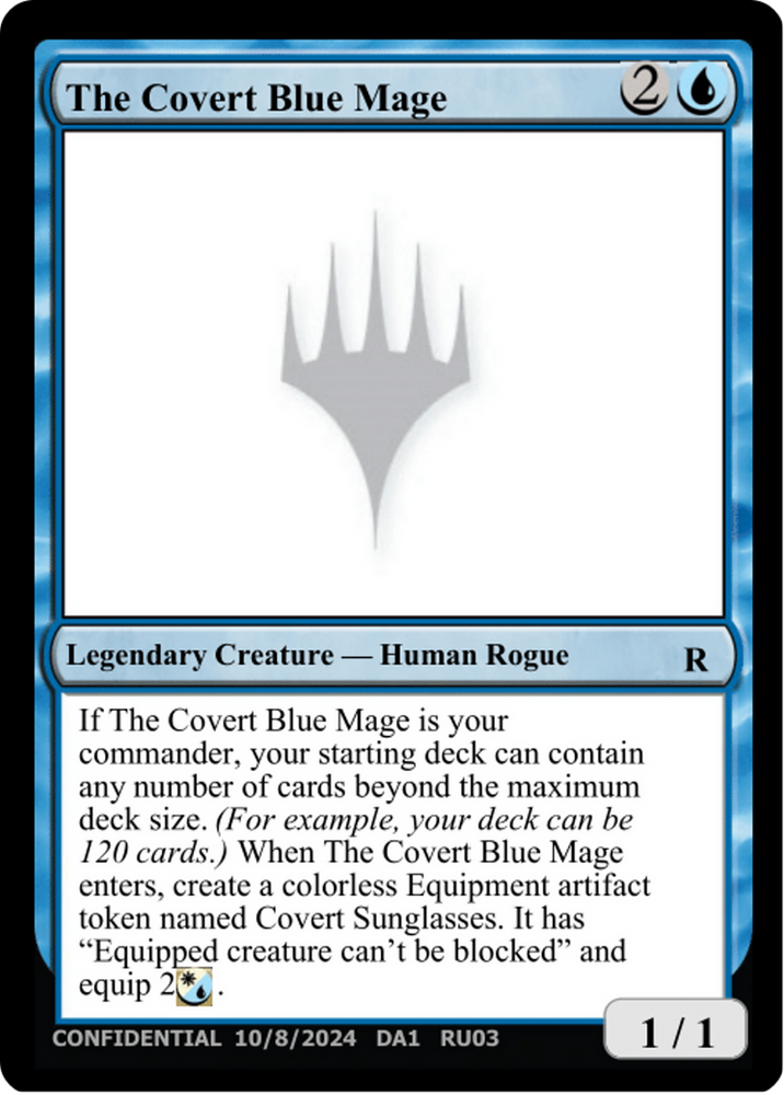 The Covert Blue Mage [Unknown Event]